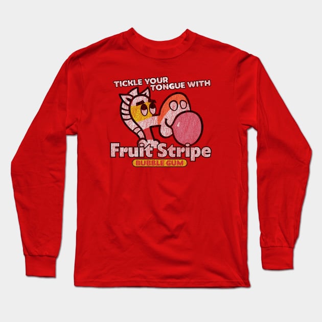 Fruit Stripe Gum Long Sleeve T-Shirt by Chewbaccadoll